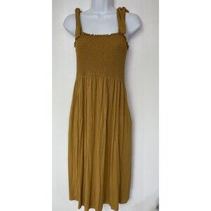 Old Navy Tie-Shoulder Swing Dress Boho Size M New Without Tag